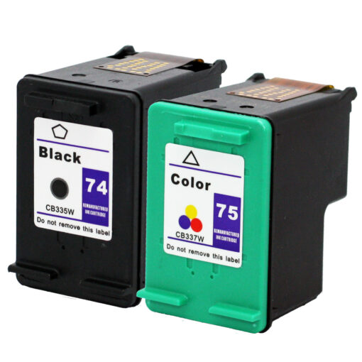 Cartucho comp HP75 color & black